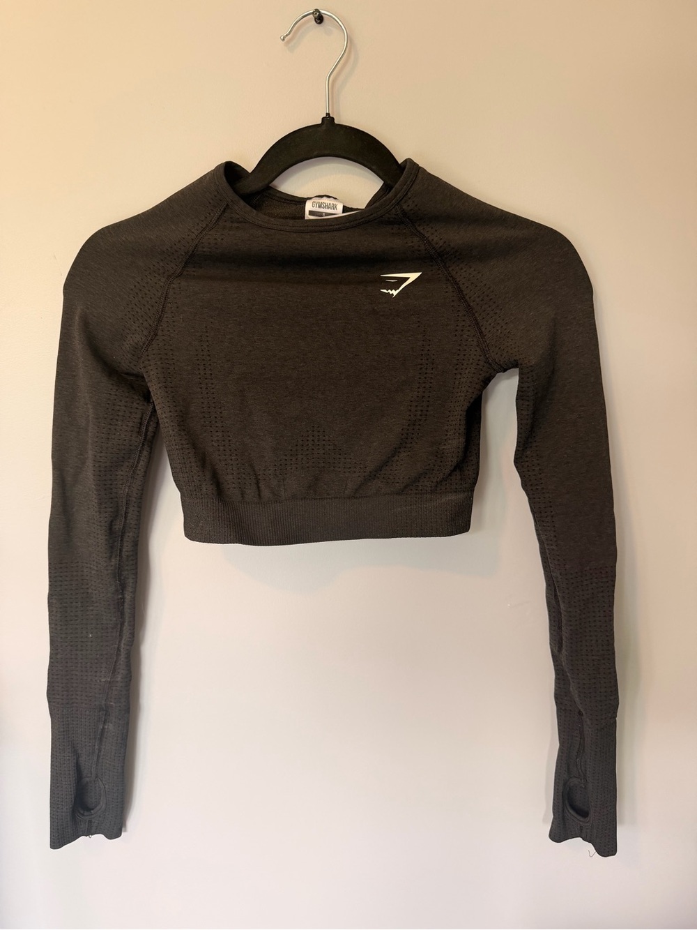 Gymshark Adapt Marl long sleeve cropped top - Picture 6 of 9